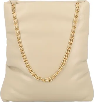 Nanushka Chain-Link Detailed Padded Tote Bag