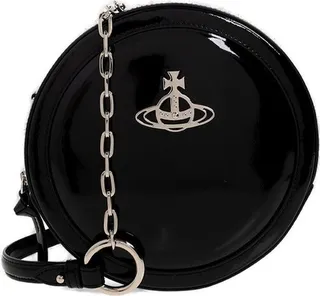 Vivienne Westwood Orb Plaque Round Shoulder Bag