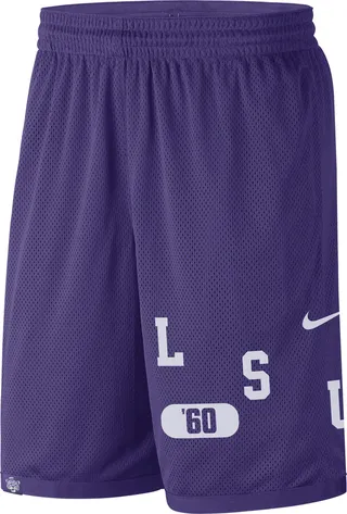 LSU Nike Men's Dri-FIT College Shorts in Purple