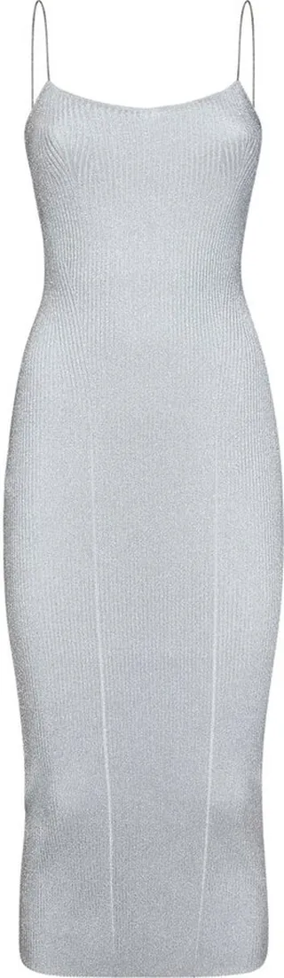Khaite Spaghetti-String Slim Fit Dress