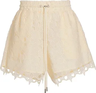 Star Lace Drawstring Shorts