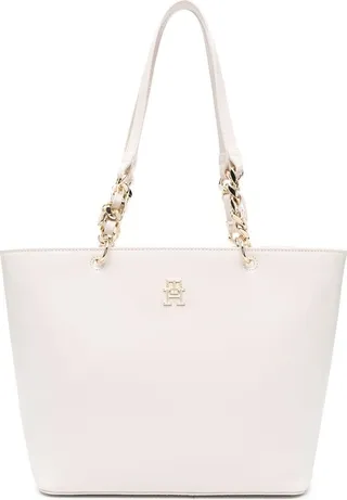 Chain-Strap Tote Bag