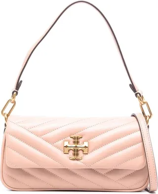 Logo-Plaque Matelassê Shoulder Bag
