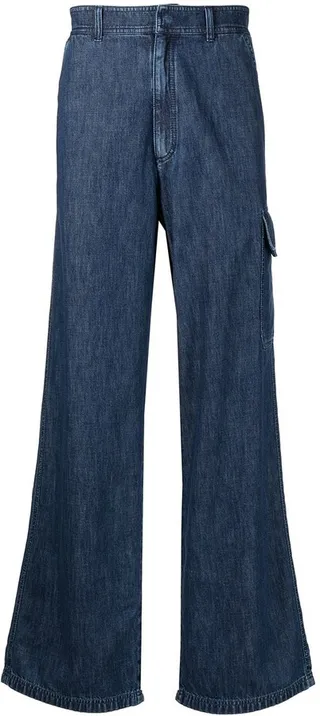 High-Waisted Loose-Fit Jeans