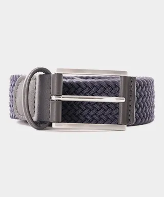 Anderson's Stretch Woven Belt In Grey