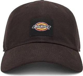 Dickies Washed Canvas Cap in Black