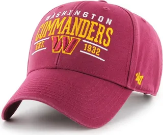 Men's '47 Brand Burgundy Washington Commanders Centerline Mvp Adjustable Hat
