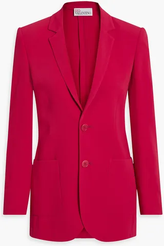 Crepe blazer