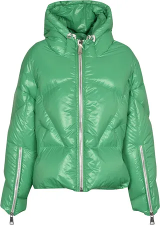 Iconic Shiny Quilted Jacket
