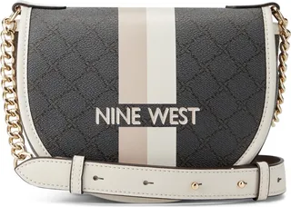 Nine West Women's Delaine Crossbody Saddle Bag