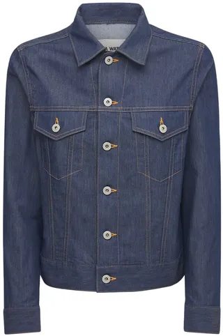 Cotton Blend Denim Jacket