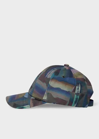 Recycled Polyester 'Abstract' Cap