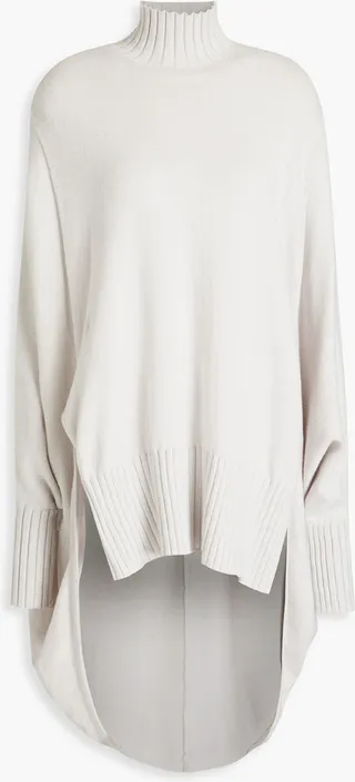 Louise oversized cotton and cashmere-blend turtleneck sweater