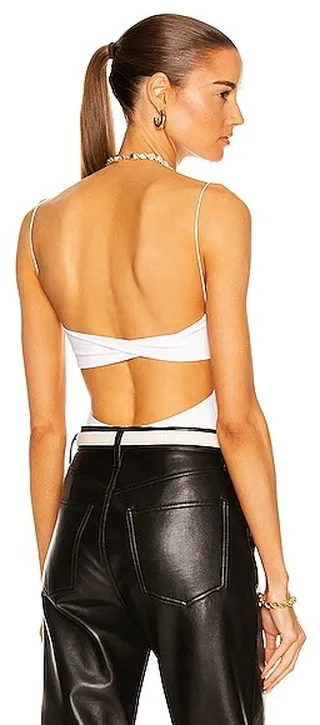 ALIX NYC Hirst Bodysuit in White