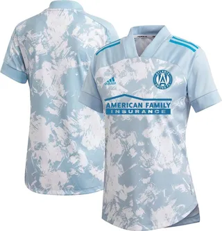 Women's adidas Light Blue Atlanta United Fc 2021 Primeblue Replica Jersey