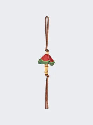 X Paula's Ibiza Umbrella Watermelon Charm Red