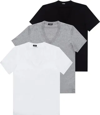 Dsquared2 V-Neck Pack Of Three T-Shirt