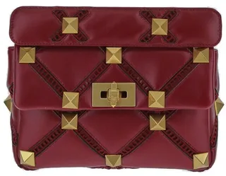 Valentino Garavani Roman Stud Quilted Shoulder Bag