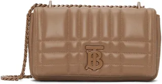 Burberry Brown Quilted Small Lola Bag