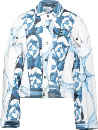 Denim Outerwear White