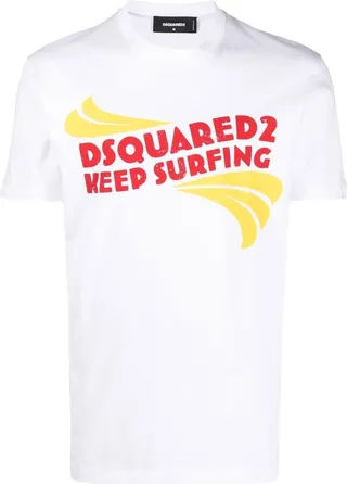 logo-print T-shirt
