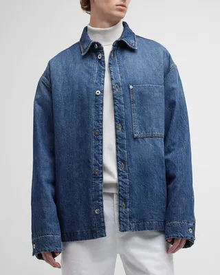 Men's Oversized Denim Jacket