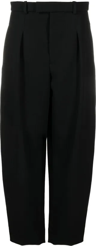 x Hailey Bieber high waist trousers