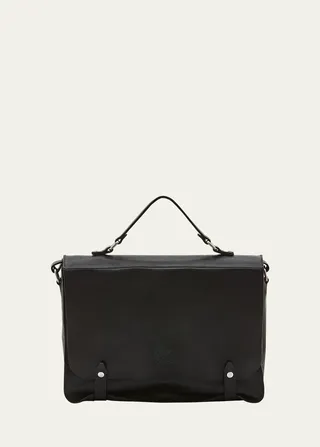 Men's Brolio Vachetta Leather Briefcase Bag