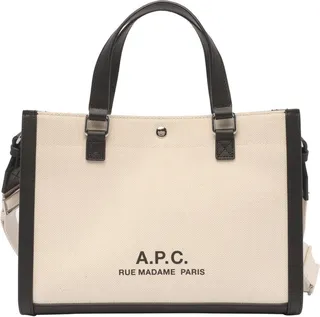 A.P.C. Camille 2.0 Logo Printed Tote Bag