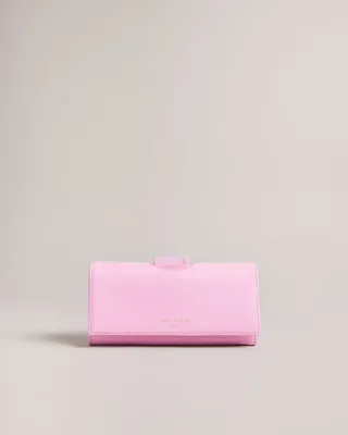 Large Crystal Bobble Purse in Light Pink