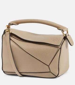 Puzzle Mini leather shoulder bag