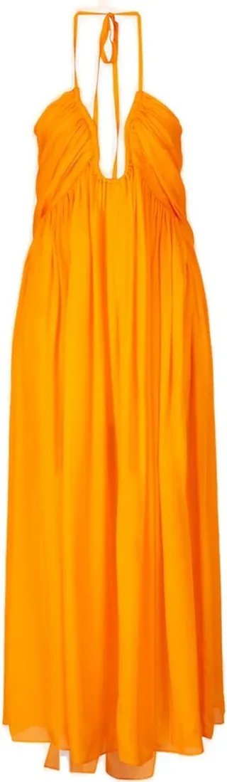 Cult Gaia Sloan Halter Neck Midi Dress