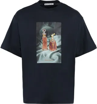 Acne Studios Printed Oversized-Fit T-Shirt
