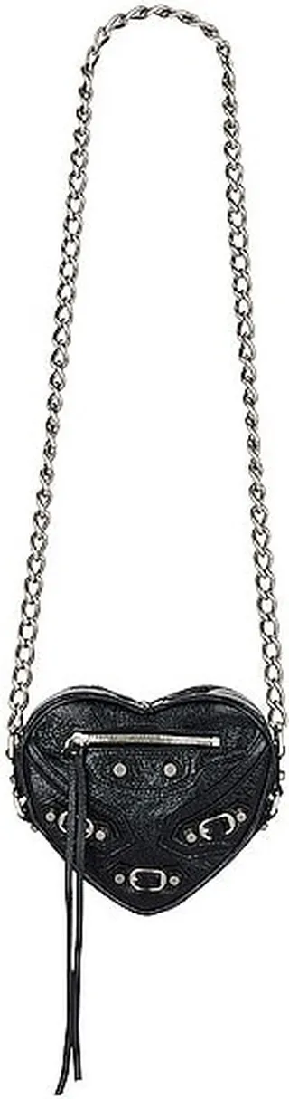 Balenciaga Cagole Heart Mini Bag in Black