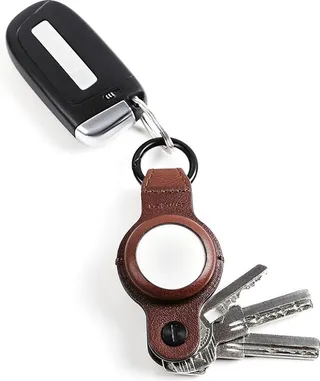 Keysmart Air Genuine Leather Compact Key Organizer