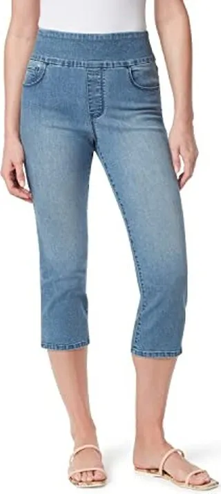 Bandolino Women's Theadora Tummy Toner Pull On Capri
