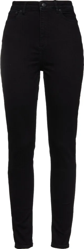 High-rise skinny jeans