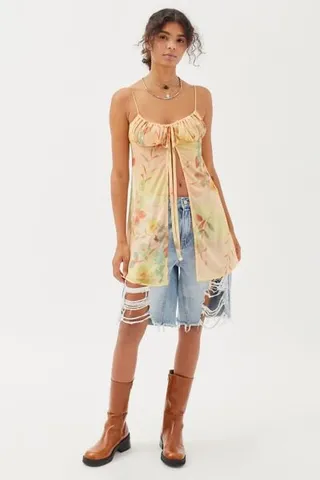 UO Angelic Longline Flyaway Cami