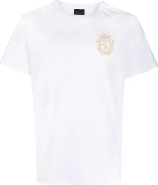embroidered-logo cotton T-shirt
