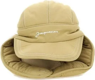 Jacquemus Logo Embroidered Bucket Hat