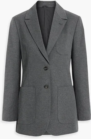 Cotton-blend blazer