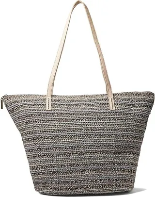 The Sak Faye Hand-Crochet Tote (Terra Stripe) Handbags