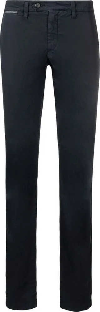 Low-Rise Straight-Leg Trousers