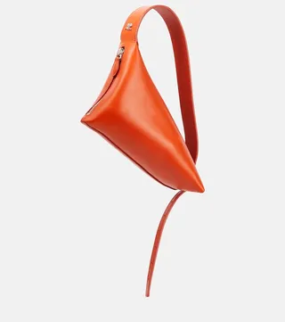 The One leather shoulder bag