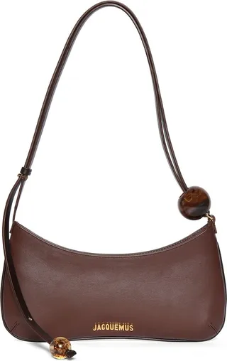 Le Bisou Perle leather shoulder bag