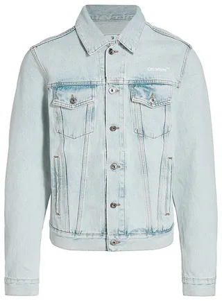 O-Diag Tab Slim Denim Jacket