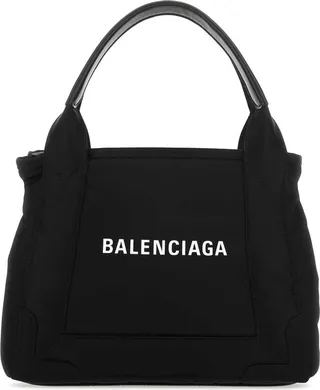 Balenciaga Logo Print Cabas XS Tote Bag