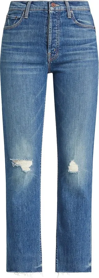 The Tomcat Ankle Destroyed Jeans