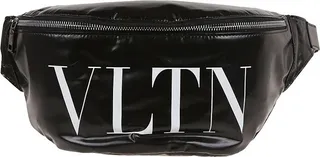 Valentino VLTN Logo Printed Belt Bag