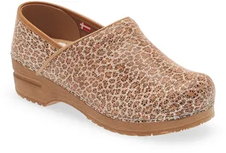 Turner Animal Print Clog